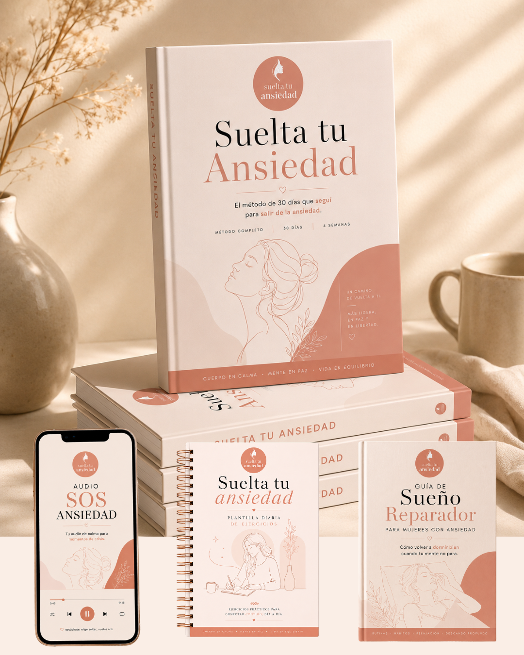 SUELTA TU ANSIEDAD MÉTODO + BONOS DE REGALO
